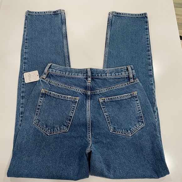 Free People Jeans We the Free The Lass Button Fly Distressed Medium Wash 26 - Picture 4 of 14